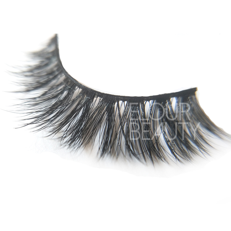 Private label 3d faux mink lash vendors wholesale China EL87